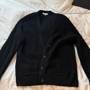 J. Crew Women's Black Cardigan Sweater